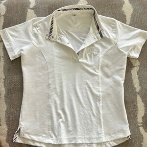 Size large youth equestrian riding shirt. Excellent condition